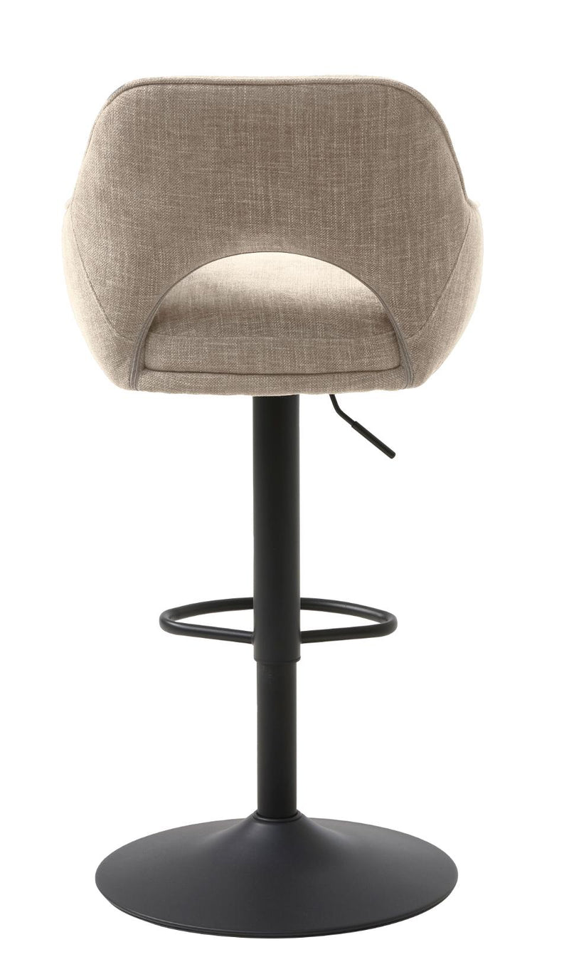 Cowley Barstol, Hørfarvet, 51x54x95,5-110,5 cm, Sæt af 2