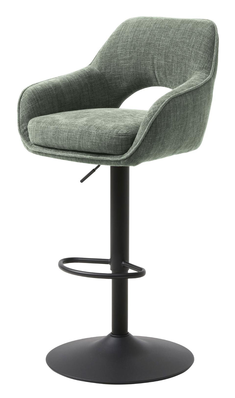 Cowley Barstol, Skovgrøn, 51x54x95,5-110,5 cm, Sæt af 2