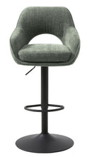 Cowley Barstol, Skovgrøn, 51x54x95,5-110,5 cm, Sæt af 2