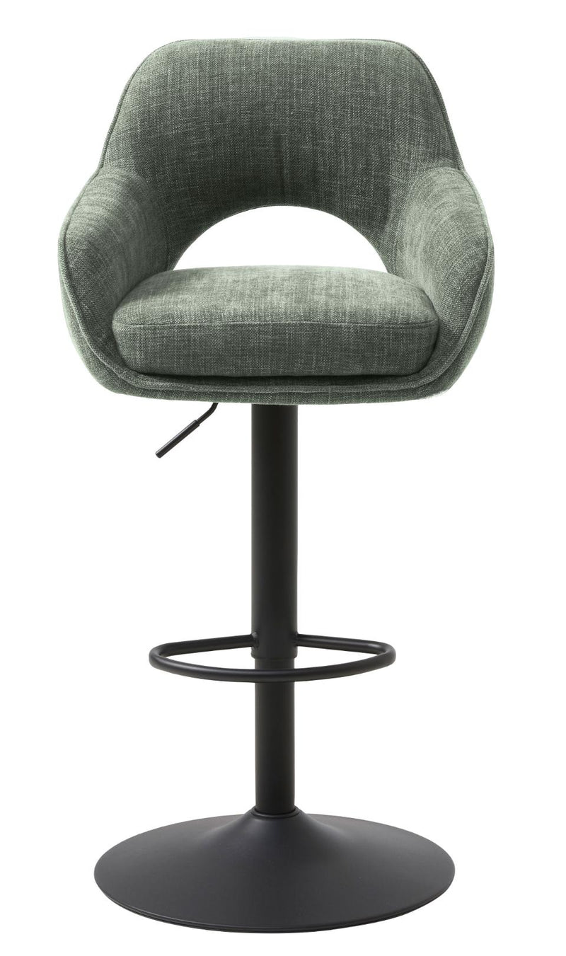 Cowley Barstol, Skovgrøn, 51x54x95,5-110,5 cm, Sæt af 2