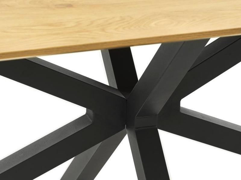 Cesura Spisebord, Eg Melamin, 90x160x75 cm