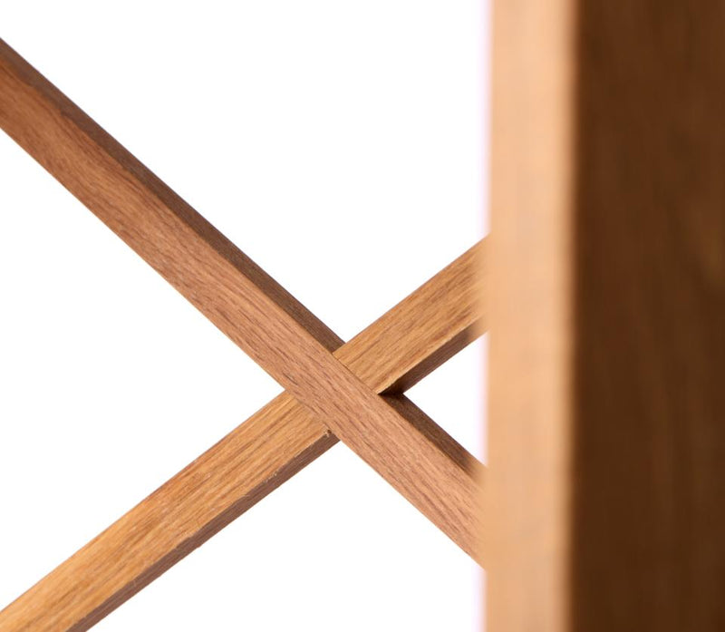 X-shelf reol, eg, 70x30x87cm