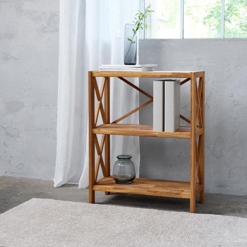 X-shelf reol, eg, 70x30x87cm