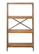 X-shelf reol, eg, 70x30x124cm