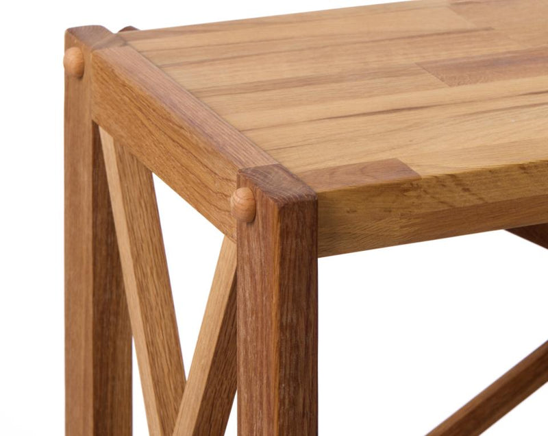 X-shelf reol, eg, 70x30x161cm