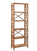 X-shelf reol, eg, 70x30x198cm