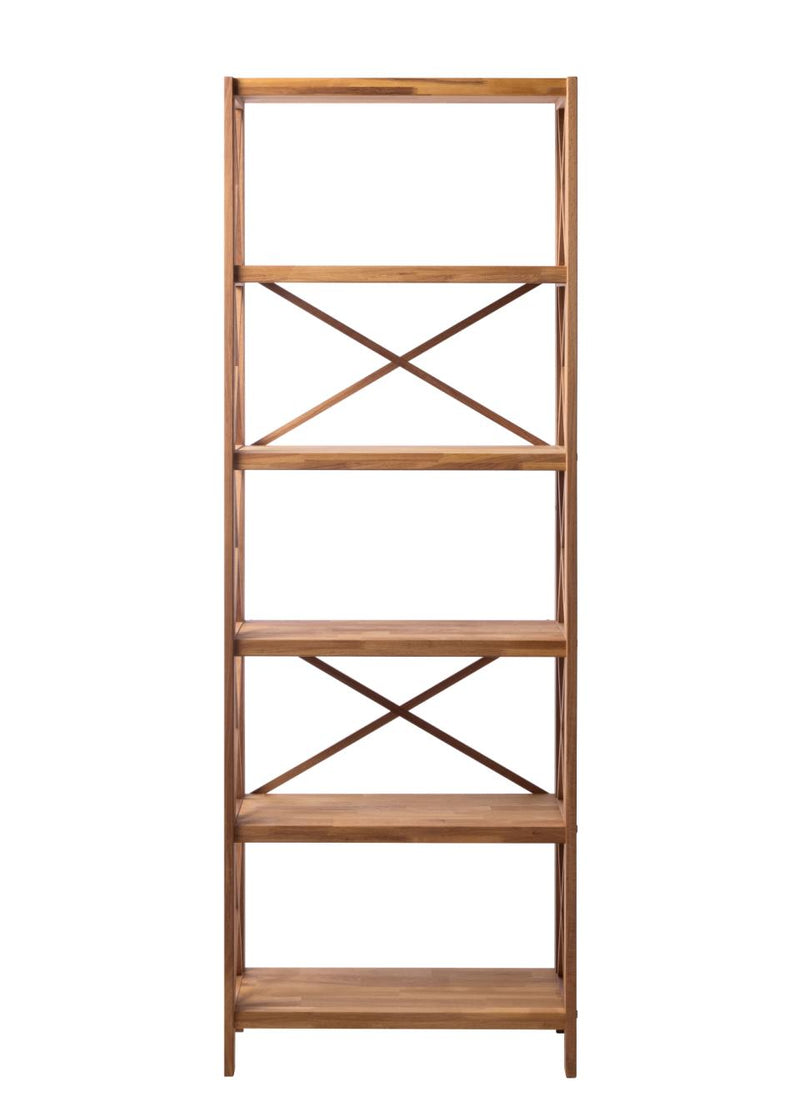 X-shelf reol, eg, 70x30x198cm