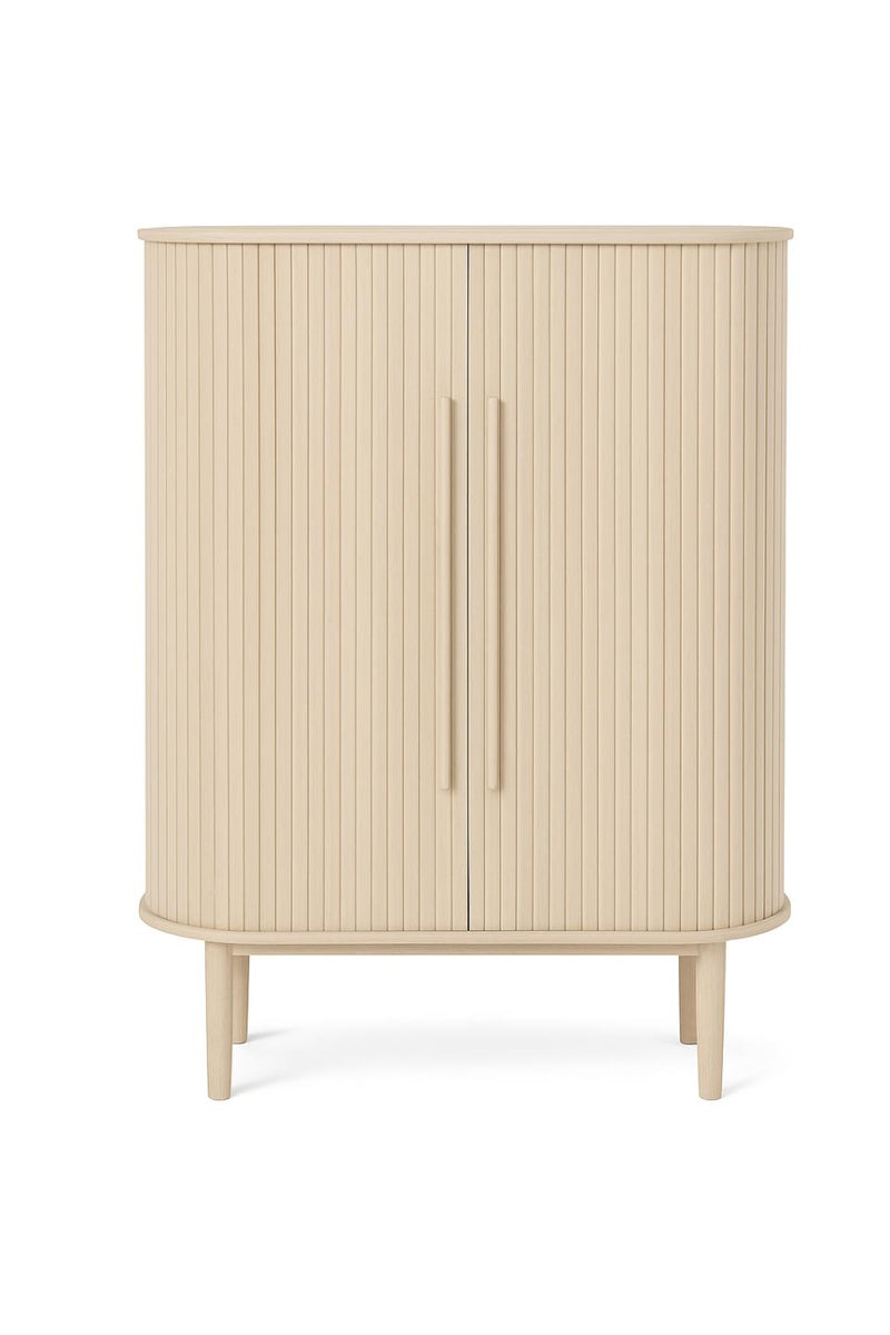 Meta Skab, Hvidpigmenteret eg, 100x40x118 cm