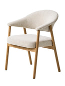 Elk Spisebordsstol, Sand, 63x63x81 cm, Sæt af 2