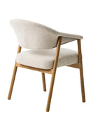 Elk Spisebordsstol, Sand, 63x63x81 cm, Sæt af 2