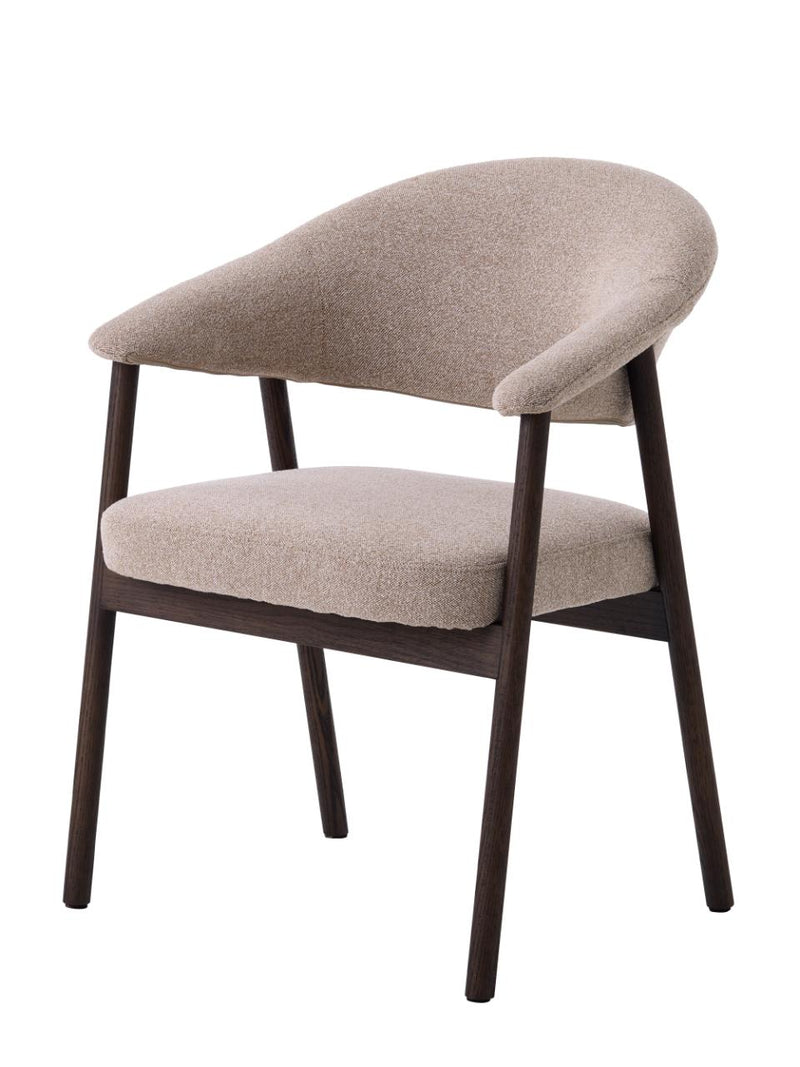 Elk Spisebordsstol, Sand, 63x63x81 cm, Sæt af 2 stk.