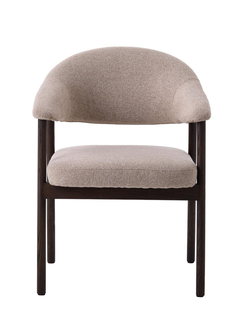 Elk Spisebordsstol, Sand, 63x63x81 cm, Sæt af 2 stk.