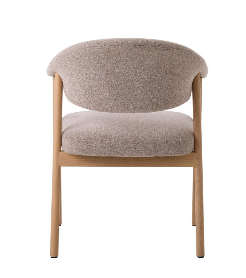 Elk Spisebordsstol, Sand, 63x63x81 cm, Sæt af 2