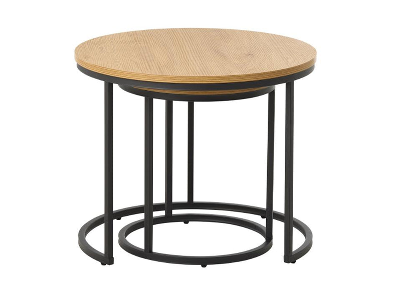 Cesura Sideborde, Eg Melamin, Ø40-60 cm, Sæt af 2