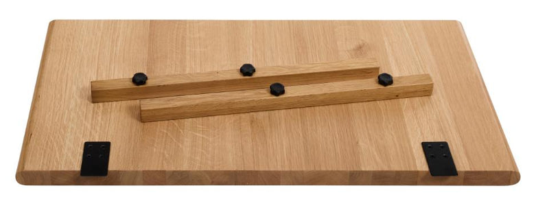 Flow Tillægsplade til spisebordet Flow, Natur Eg, 95x45 cm