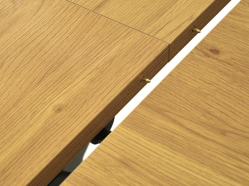 Cesura Udtræksbord, Eg Melamin, 90x160-200x75 cm