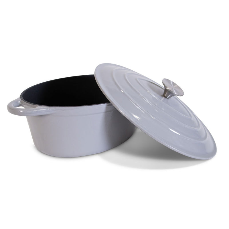 Sobczyk Emaljeret støbejern oval gryde 30x22,5cm