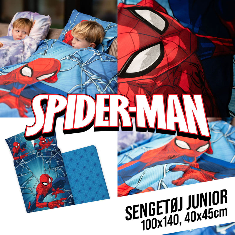 Sengetøj Junior - Spiderman, 1928 - 100X140, 40X45cm