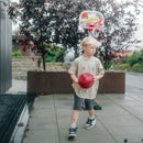 Basketballstander højde 2 meter, justerbar højde, inkl. bold og pumpe