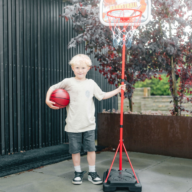 Basketballstander højde 2 meter, justerbar højde