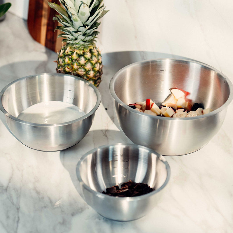 Sobczyk - Røreskålesæt med silikonebund - 3 pak