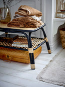 Bloomingville - Loue Sofabord, Sort, Rattan