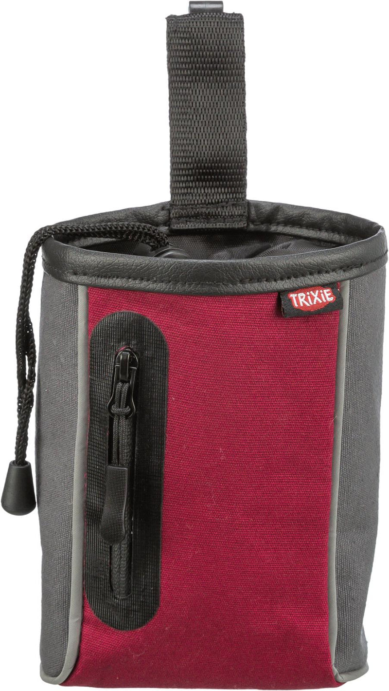 Trixie - Snack bag 2 in 1, Ø9×15 cm, godbidstaske ass. farver