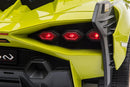 License - Lamborghini Sian, grøn, 4x30w motor, 12V/7Ah, fjenbetjening til forældre,