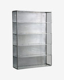 Nordal - ADA vægskab, M, med 4 hylder – antik jernfinish – B35 × D10 × H50 cm