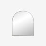 Nordal - FALCO slankt spejl, S – kromfinish – B77 × D2,5 × H90 cm