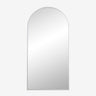 Nordal - FALCO slankt spejl – kromfinish – B100 × D2,5 × H200 cm