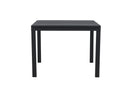 Venture Home Capo Havebord med udtræk – Sort aluminium 160/240x100x75 cm