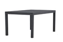 Venture Home Capo Havebord med udtræk – Sort aluminium 160/240x100x75 cm