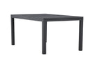 Venture Home Capo Havebord med udtræk – Sort aluminium 160/240x100x75 cm
