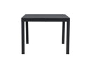 Venture Home Capo Havebord med udtræk – Sort aluminium 160/240x100x75 cm