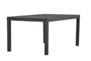Venture Home Capo Havebord med udtræk – Sort aluminium 160/240x100x75 cm