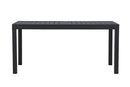Venture Home Capo Havebord med udtræk – Sort aluminium 160/240x100x75 cm