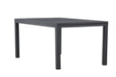 Venture Home Capo Havebord med udtræk – Sort aluminium 160/240x100x75 cm