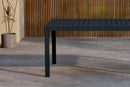 Venture Home Capo Havebord med udtræk – Sort aluminium 160/240x100x75 cm