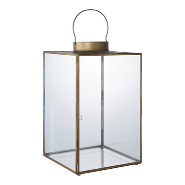 Mohali Lanterne fra House Nordic i antik messing look - billede 2