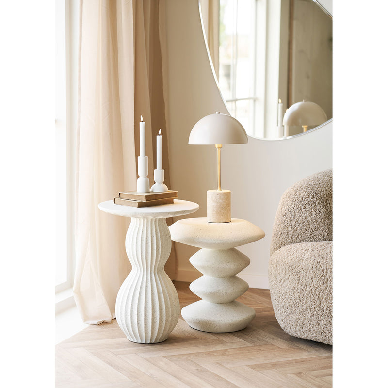 House Nordic - Sheffield Bordlampe, marmor & metal, H45 cm