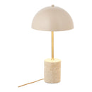 House Nordic - Sheffield Bordlampe, marmor & metal, H45 cm