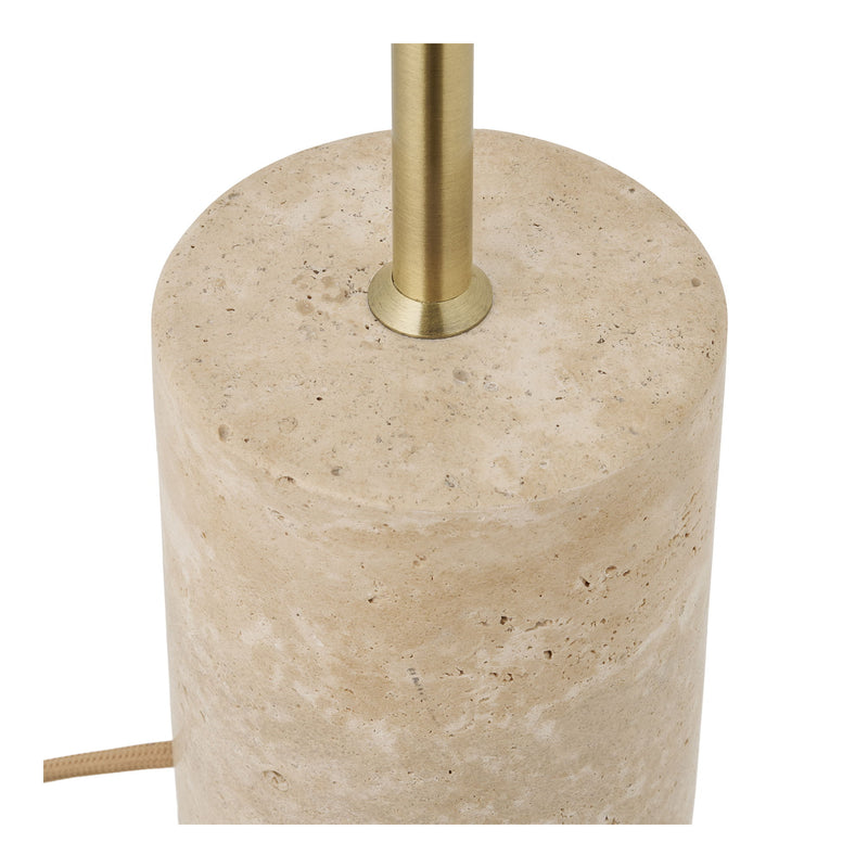 House Nordic - Sheffield Bordlampe, marmor & metal, H45 cm