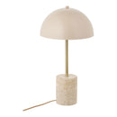 House Nordic - Sheffield Bordlampe, marmor & metal, H45 cm