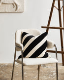Nordal - ALBERT stol – råhvid – B56 × D59 × H84 cm
