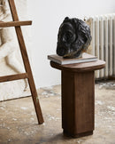 Nordal - TOKE sidebord – mørkebrun – L32 × B32 × H48,5 cm