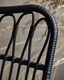 Nordal - HAZEL loungestol, sort