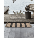 House Doctor - Gulvtæppe, Rimi, Nature/Black 60x90 cm