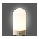 Ashford Bordlampe fra House Nordic i beige / Hvid - billede 4