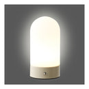 Ashford Bordlampe fra House Nordic i beige / Hvid - billede 5